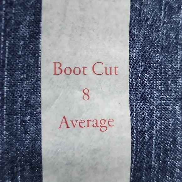 Christopher  & Banks Women's Modern Fit Boot Cut Blue Denim Jeans Size 8 - Picture 11 of 14